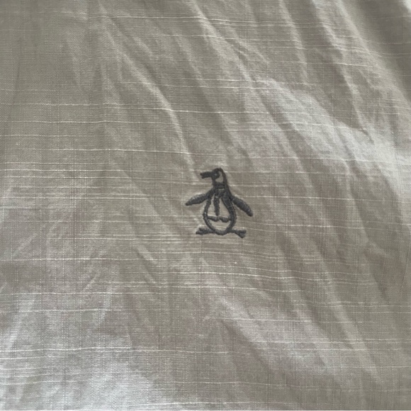 Penguin Men’s Shirt Sleeve Button Up - Picture 3 of 3